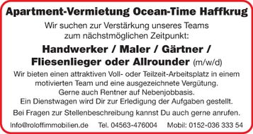 Stellenanzeige