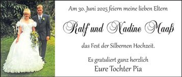 Rolf & Nadine Maaß, Hochzeit