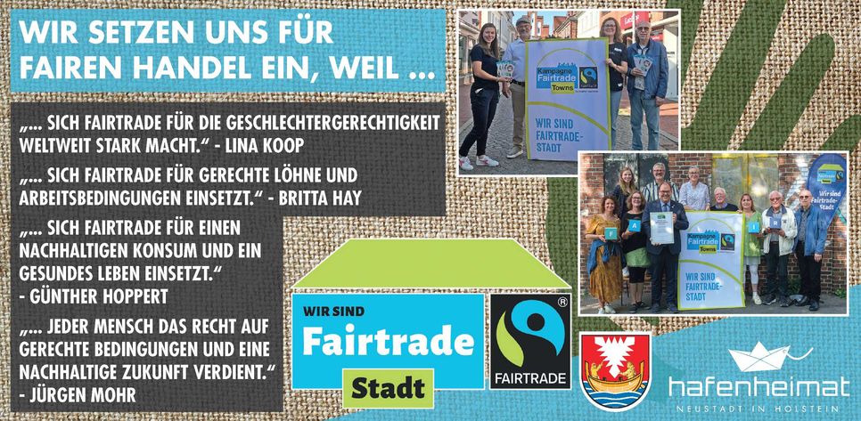 Auszeichnung Fair Trade Stadt