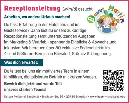 Rezeptionsleitung