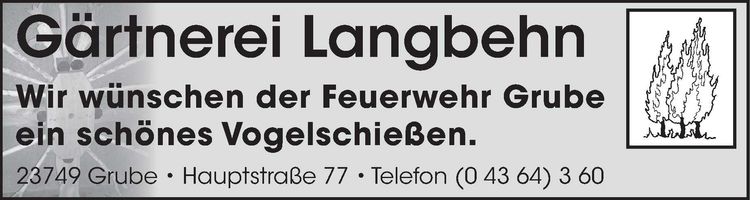 Vogelschießen FFW Grube