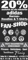 Fanshop - mit allen Logos