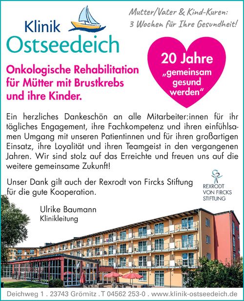Jubiläumsanzeige