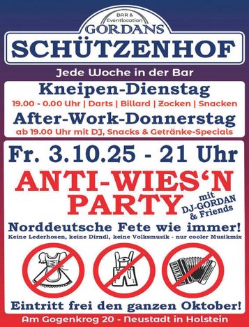 Anti-Wies´n Party 03.10.2025
