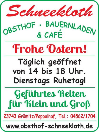 Ostergruß! Täglich wieder für Sie da