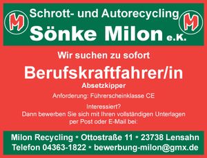 Berufskraftfahrer (m/w/d)