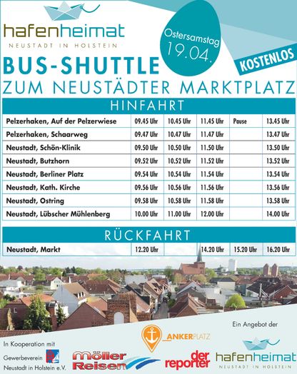 Ostern - Busschuttle 
