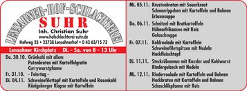 Mittagstisch Lensahn