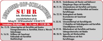 Mittagstisch Lensahn