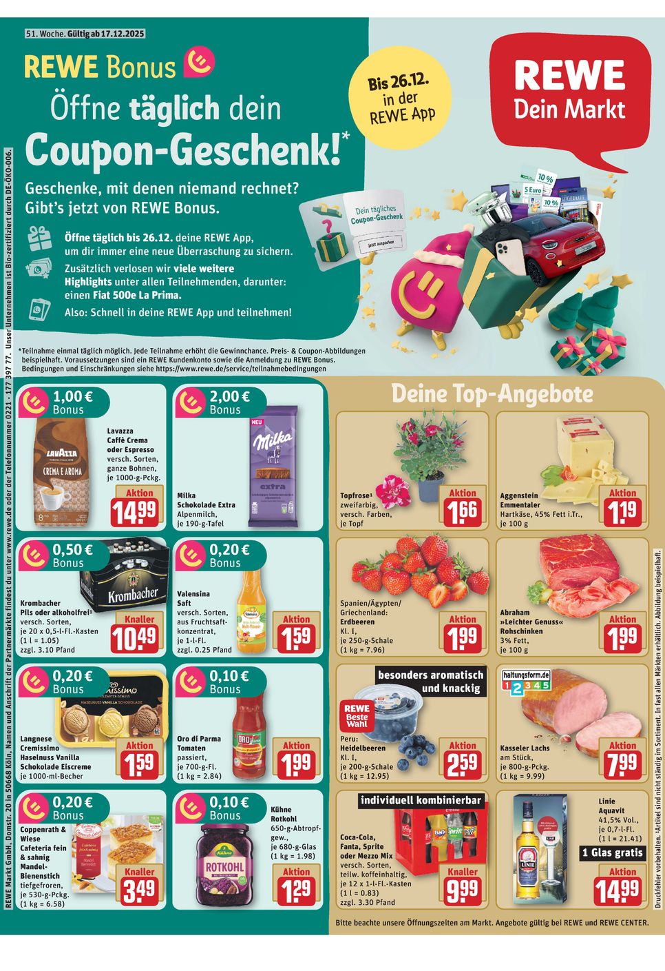 Rewe KW51 Auftrag Nr.AD2025.305204.0