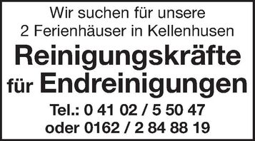 Reinigungskraft u. Gartenhilfe