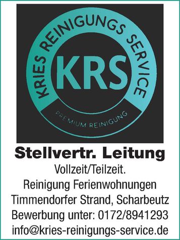 Stellenanzeige