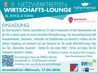 Einladung Wirtschafts-Lounge 23.04.2026