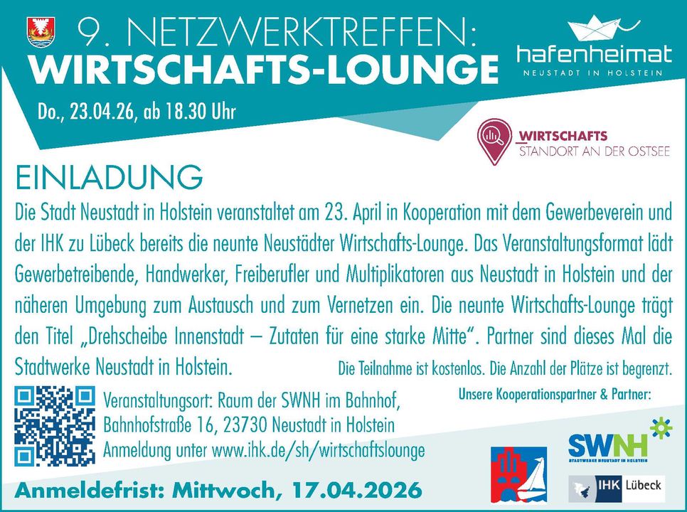 Einladung Wirtschafts-Lounge 23.04.2026