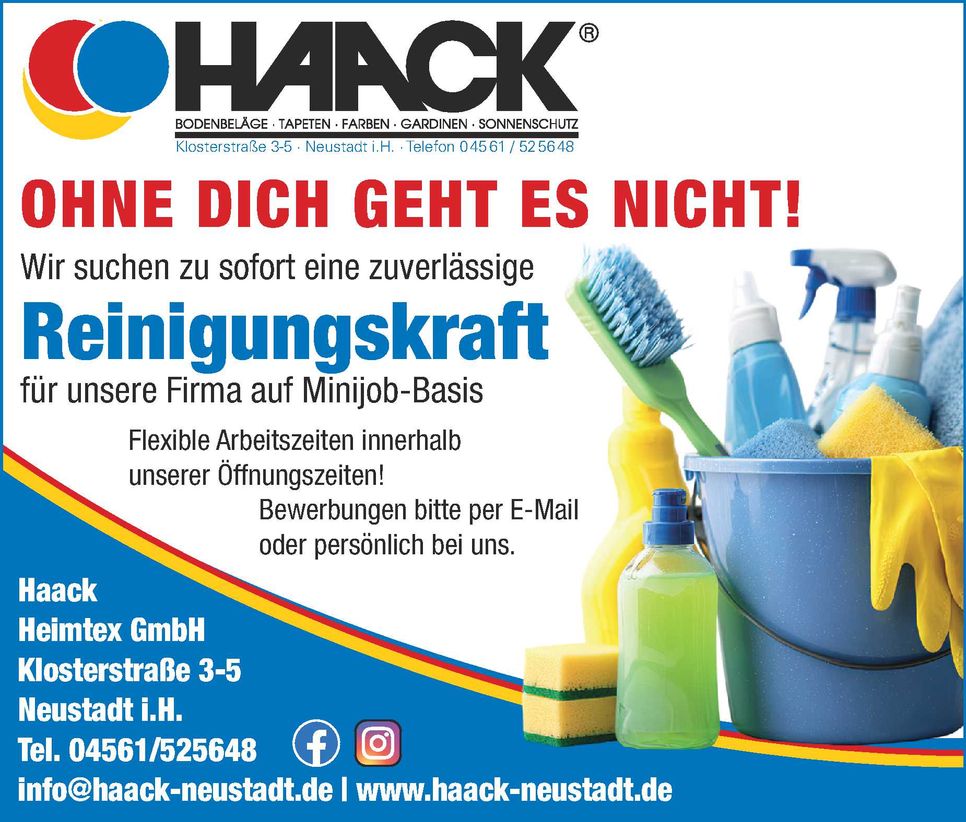 Stellenanzeige