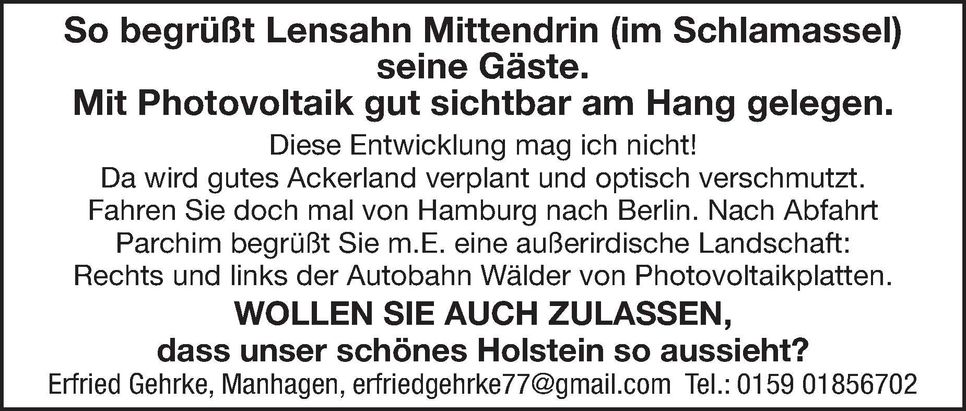 Leserbrief