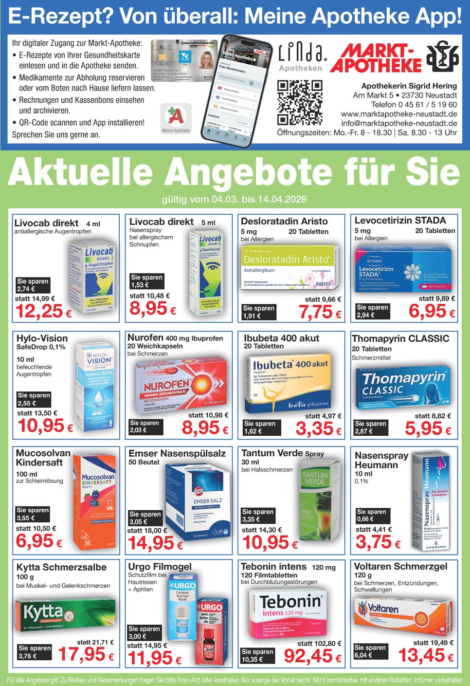 Angebote März/April 2026