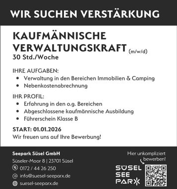 Stellenanzeige Nst+Eut+Tdf