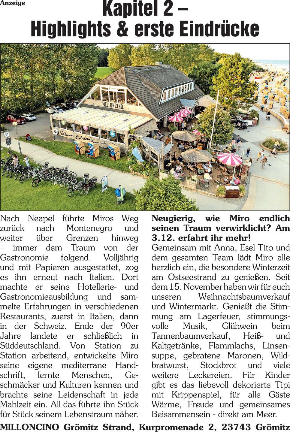 Kapitel 2 / Redaktionsanzeige 