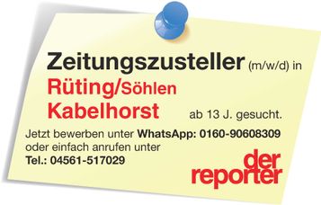 Zustellersuche Notizzettel mit Ort