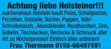 Achtung liebe Holsteiner! Thormann