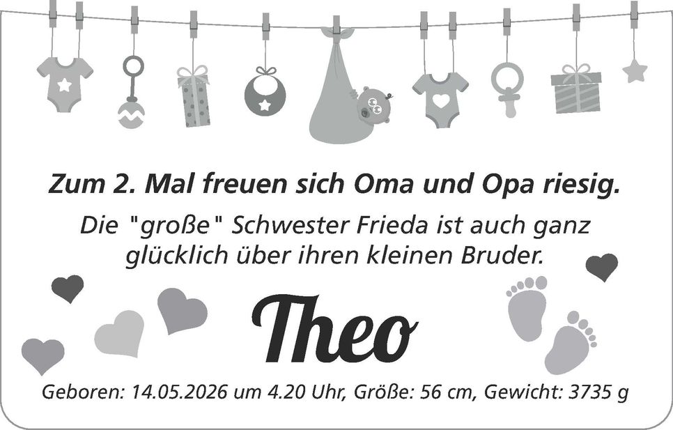 Geburt Theo 