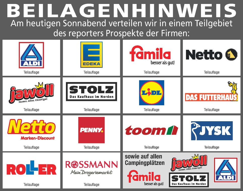 Beilagenhinweis