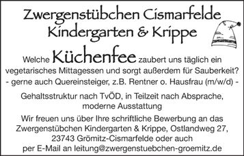 Stellenanzeige