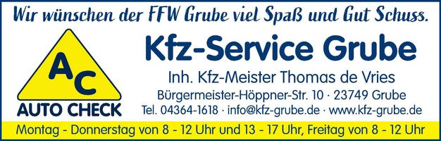 Vogelschießen FFW Grube