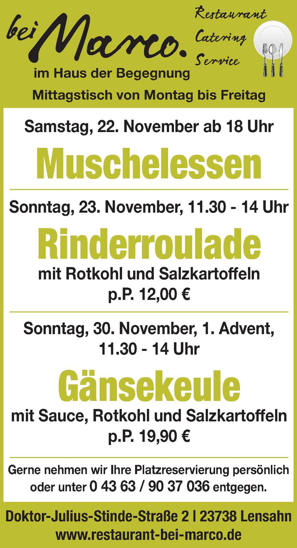 KW 47 Imageanzeige-Angebot