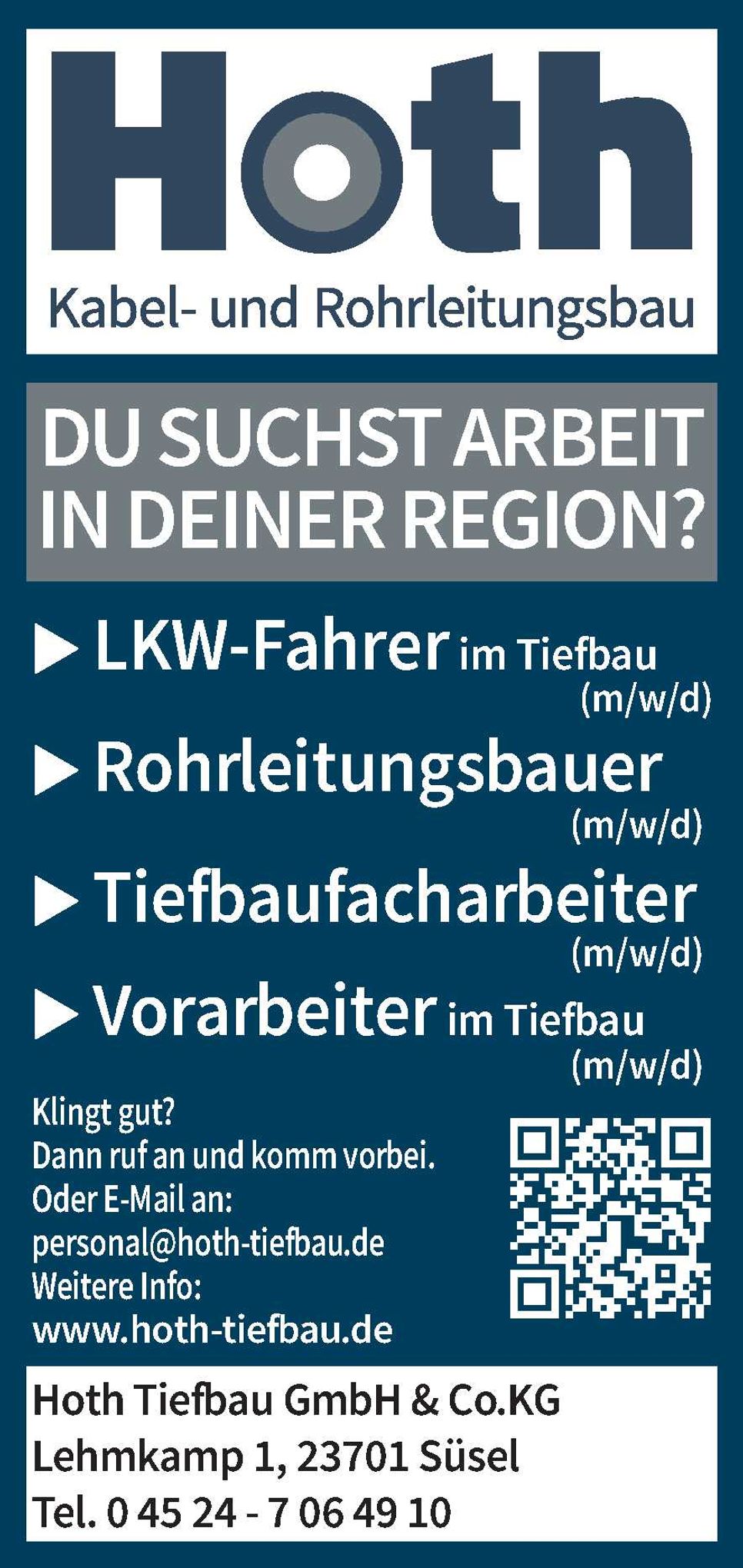 Stellenanzeige 