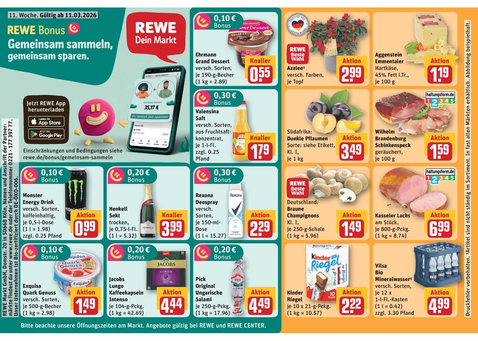 Vorgangsnummer 315 / Rewe