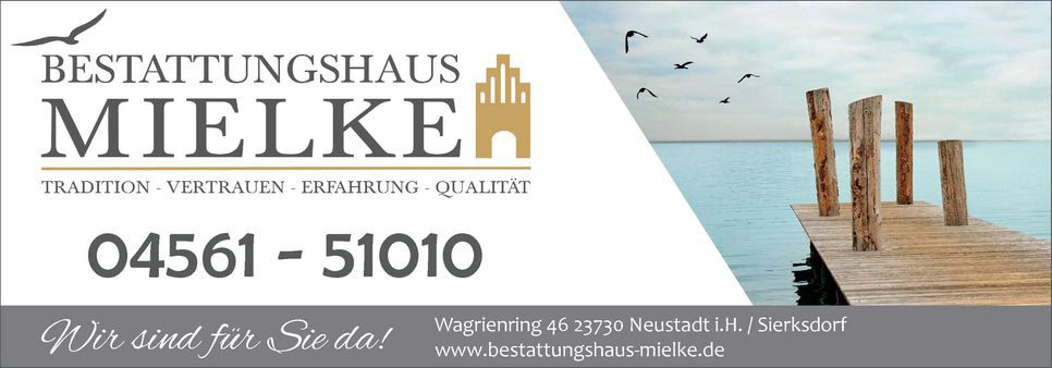 Imageanzeige  - Bestattungshaus Mielke