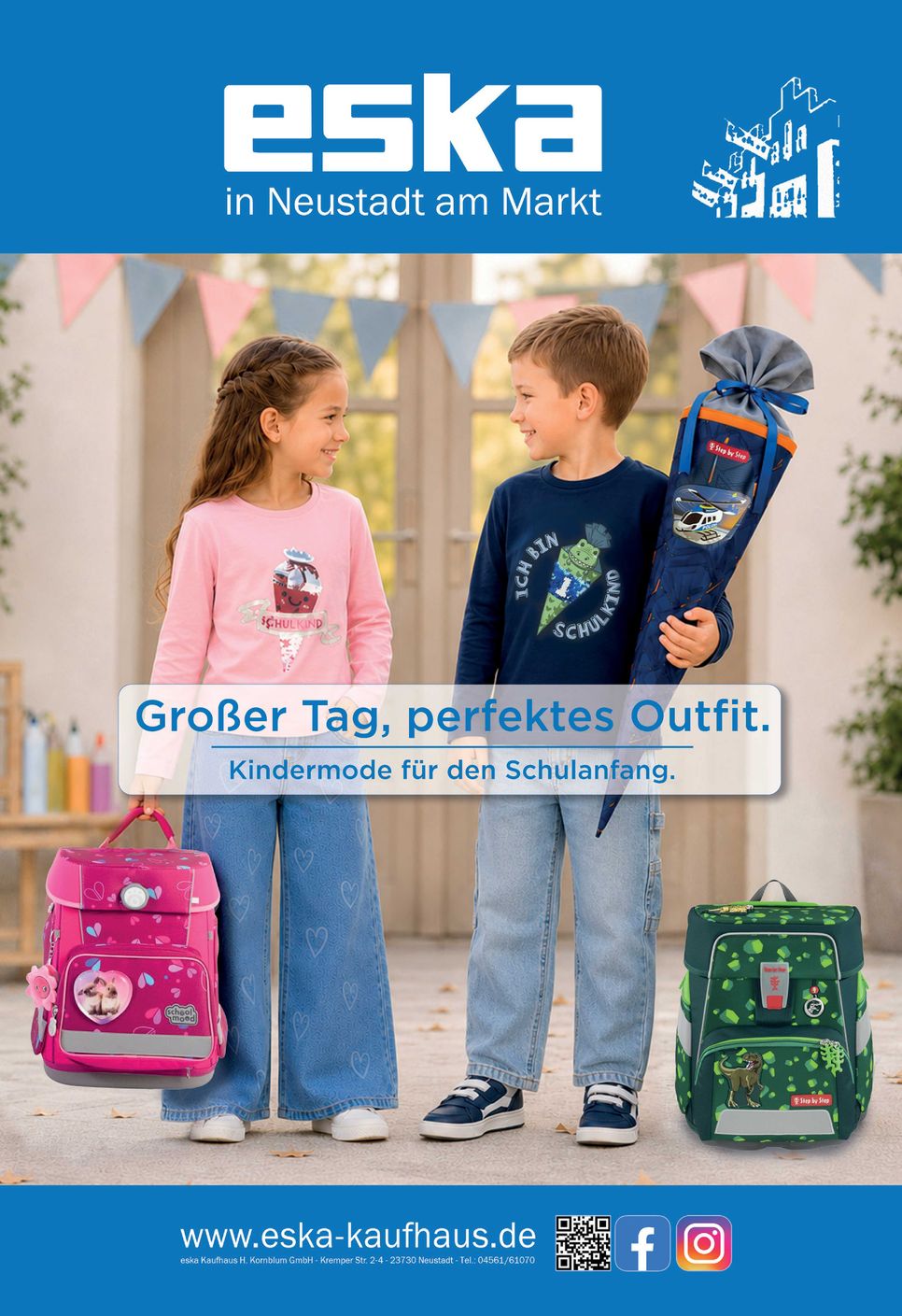 Rückseite  - Schulanfang