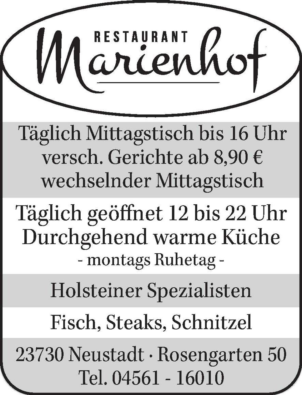 Imageanzeige/Öffnungszeiten