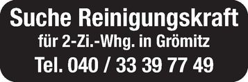 Reinigungskraft