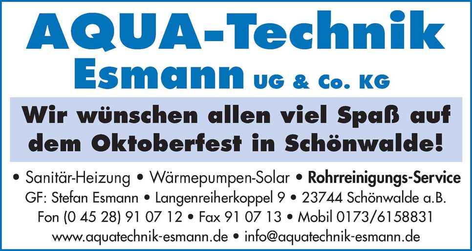 Oktoberfest Schönwalde