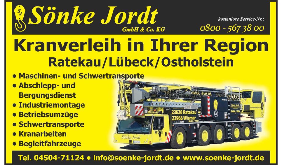 Krahnverleih in Ihrer Region