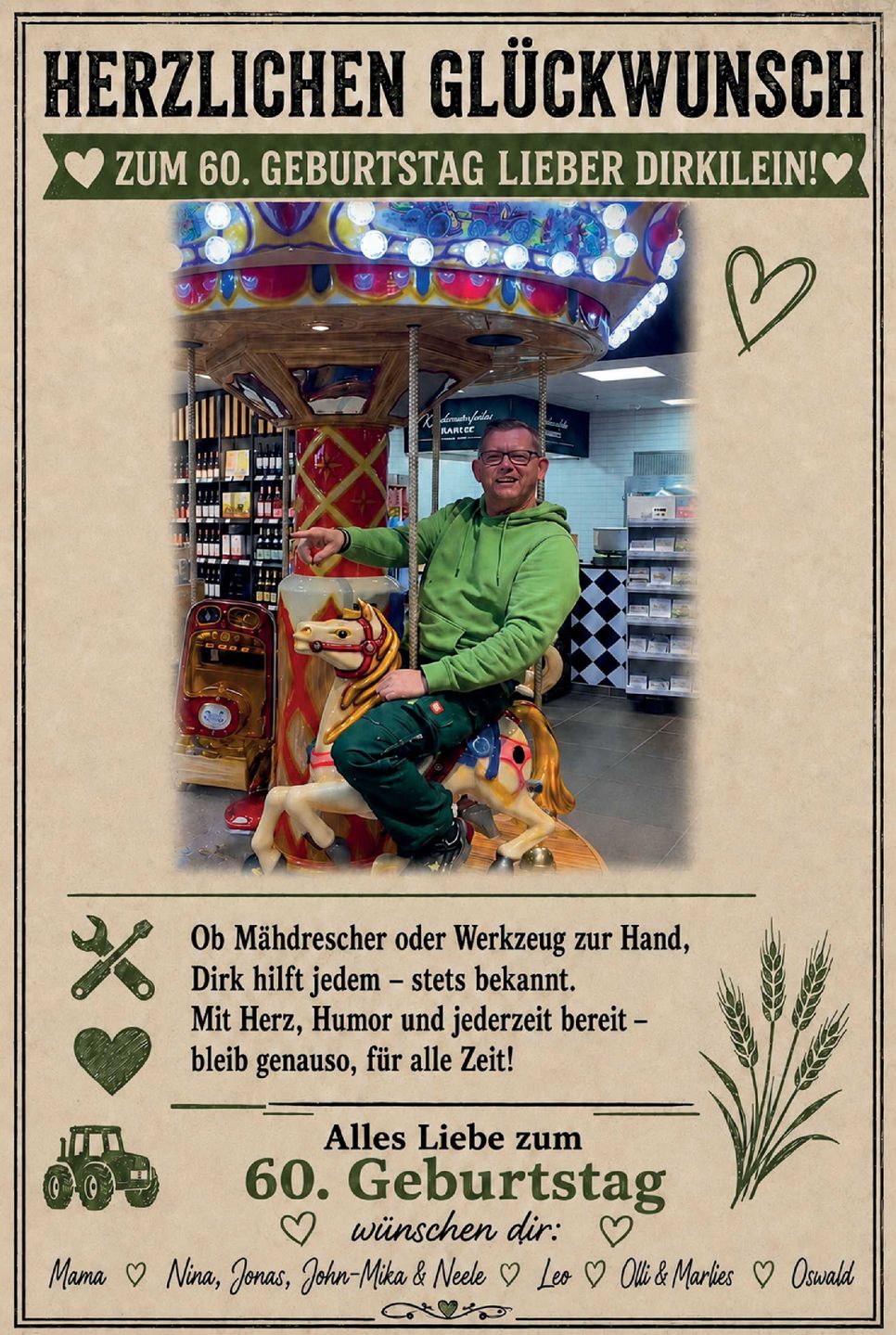 60. Geburtstag Dirk