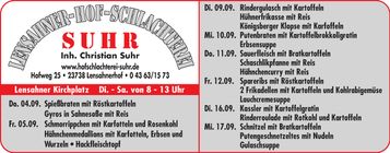 Mittagstisch Lensahn