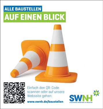 Baustellenanzeige