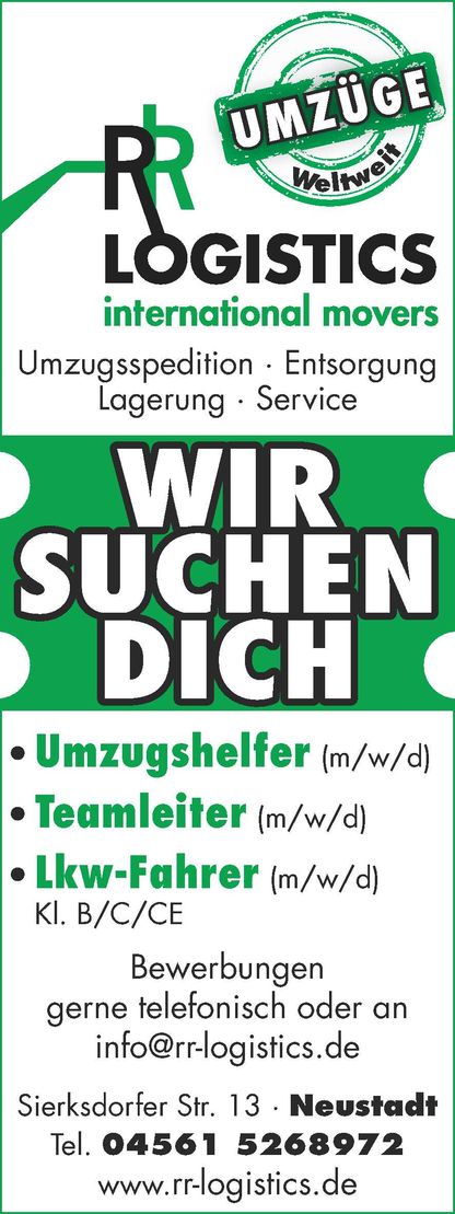 Stellenanzeige