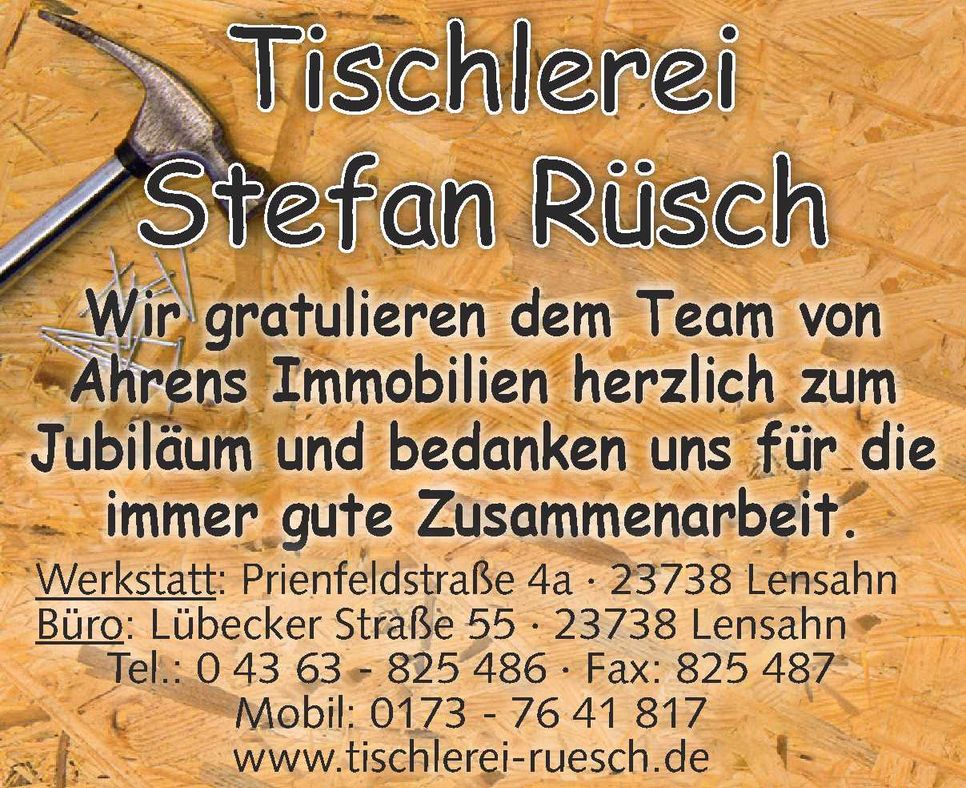 35 Jahre Ahrens Immobilien