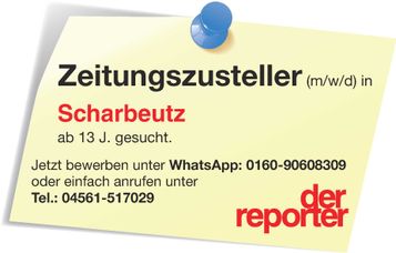 Zustellersuche Notizzettel mit Ort