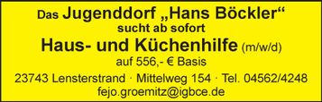Stellenanzeige