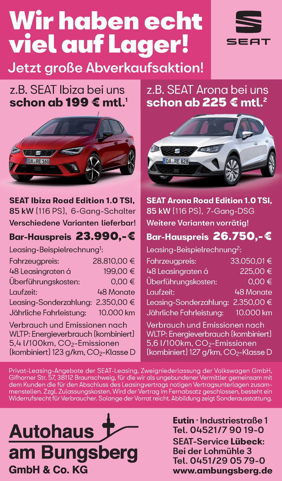 Hausmesse SEAT Wir haben echt viel auf