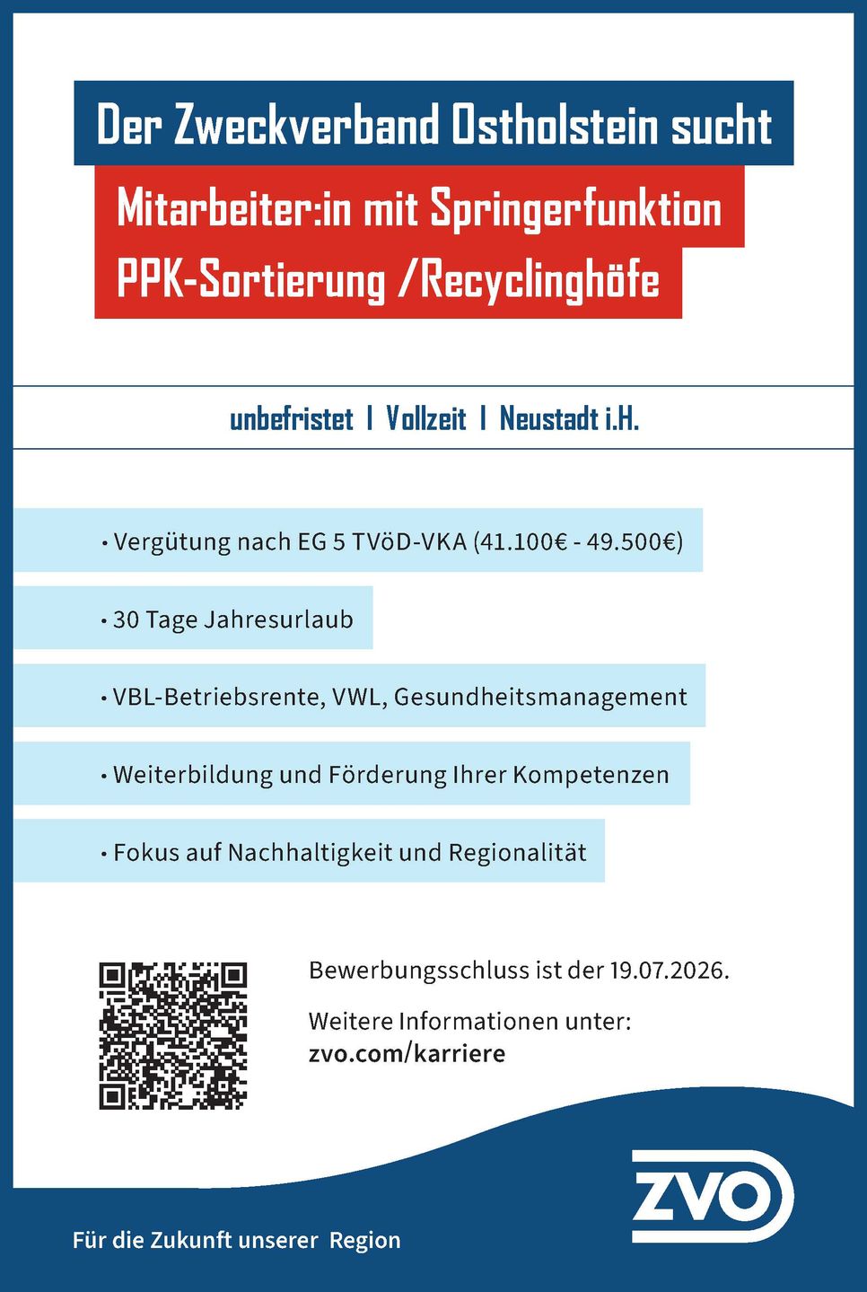 Mitarbeiter:in mit Springerfunktion