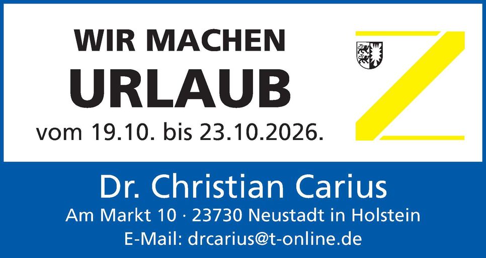Wir machen Urlaub