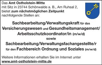 Stelle Arbeitsschutzkoordinatorin