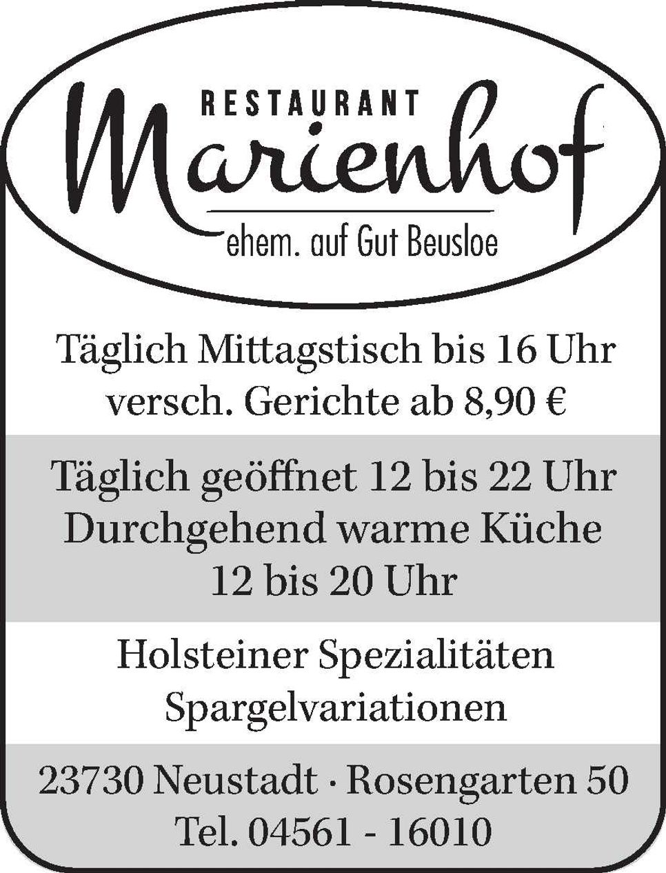 Imageanzeige/Öffnungszeiten